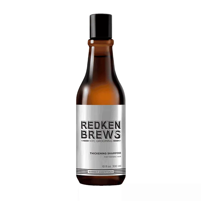 Шампунь для поддержания плотности истончающихся волос Redken Brews Thickening 300 мл