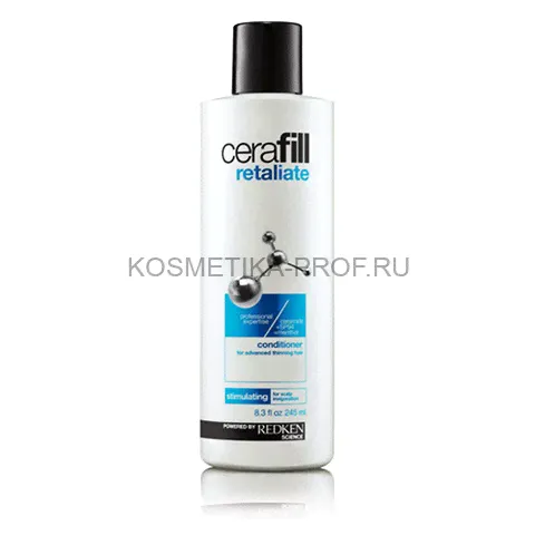 Redken Cerafill Retaliate Shampoo Шампунь для поддержания плотности сильно истонченных волос 290 мл