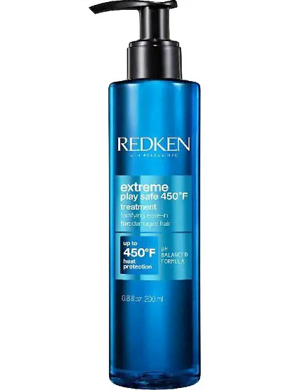 Redken Extreme Play Safe Укрепляющий и термозащитный уход-стайлинг от повреждений инструментом, 200мл