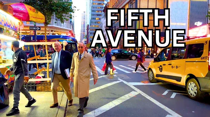 FIFTH AVENUE - NYC Walking Tour (FULL NARRATION)