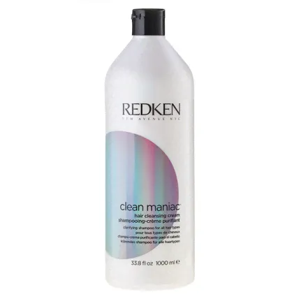 Redken Clean Maniac Clean Hair Cleansing Cream - Шампунь глубокой очистки, 1000мл
