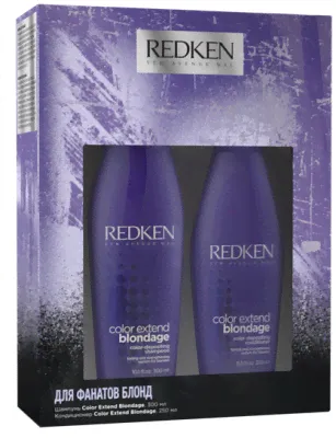 Набор REDKEN COLOR EXTEND BLONDAGE (Шампунь Color Extend Blondage 300 мл + Кондиционер Color Extend Blondage 250 мл)-0