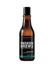 Redken Brews Mint Shampoo - Тонизирующий шампунь для волос 300 мл