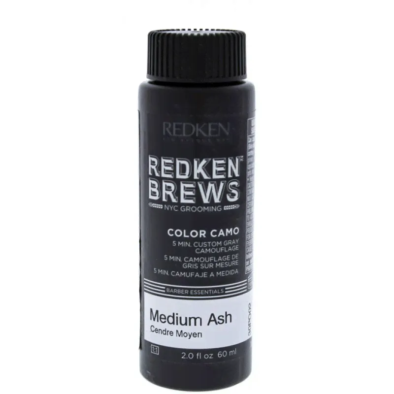REDKEN BREWS Color Camo Medium Ash - Камуфляж седины 4NA СРЕДНИЙ ПЕПЕЛЬНЫЙ 60мл