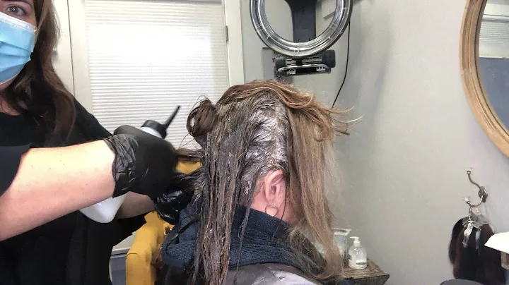 Redken shades eq gloss application